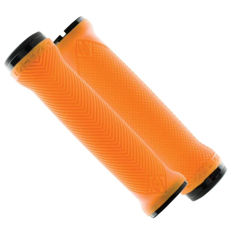 Preț promoțional Manșoane pentru bicicletă RACE FACE Grips Love Handle Neon Orange